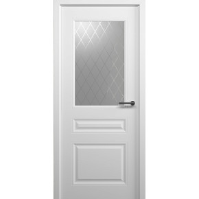 Дверь межкомнатная эмаль Albero Стиль 2 ПО - Белая эмаль