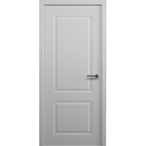 Дверь межкомнатная эмаль Albero Стиль 1 ПГ - Серая эмаль