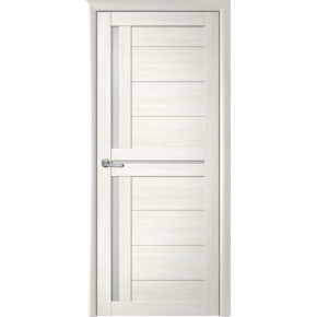 Межкомнатная дверь экошпон Albero Кельн - Белый кипарис