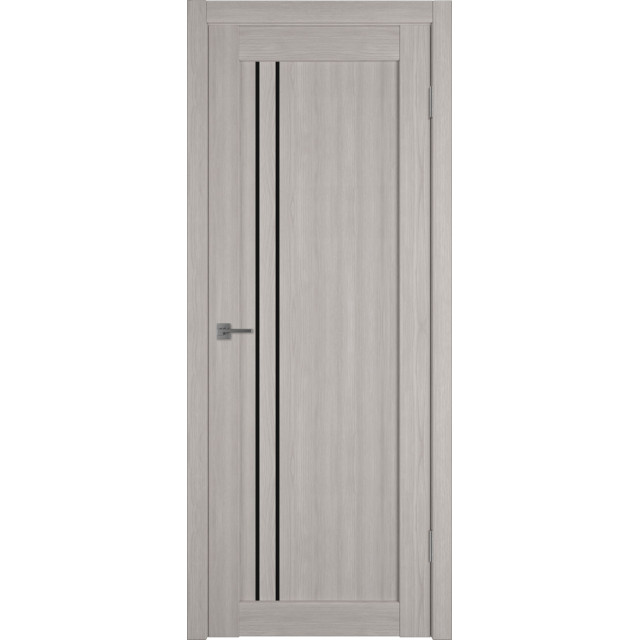 Дверь межкомнатная ATUM PRO Х33 - Stone oak, Black Gloss