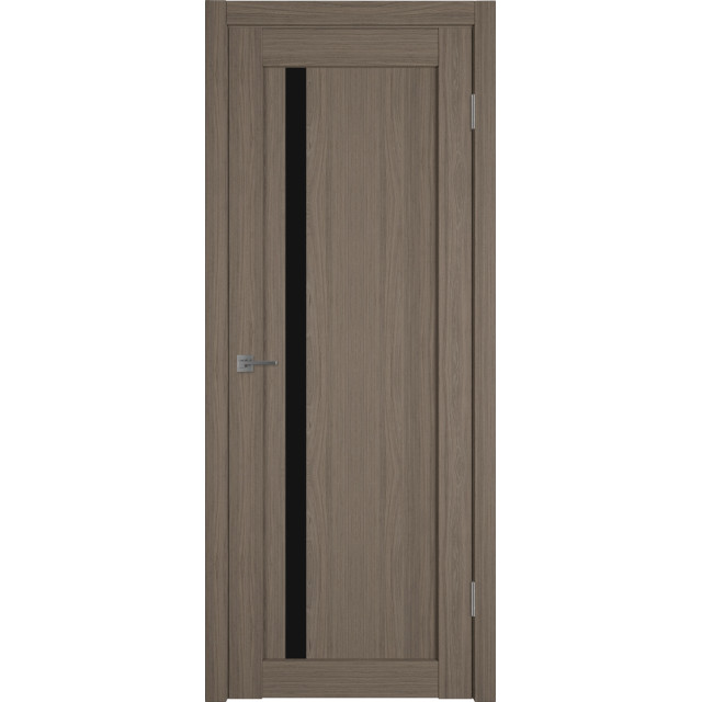 Дверь межкомнатная ATUM PRO Х34 - Brun oak, Black Gloss