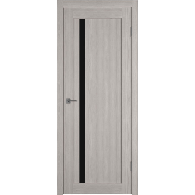 Дверь межкомнатная ATUM PRO Х34 - Stone oak, Black Gloss