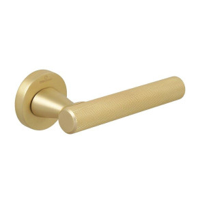 Ручки дверные CEBI NORA DIAMOND (алмаз) цвет MP35 матовое золото