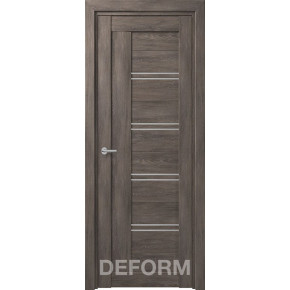 Дверь межкомнатная DEFORM D18 - Дуб шале графит