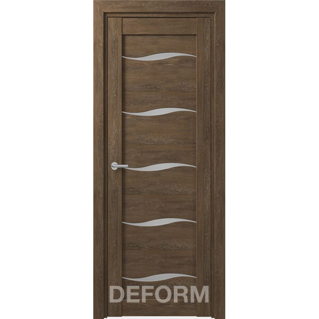 Дверь межкомнатная DEFORM D1 - Дуб шале корица