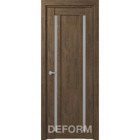 Дверь межкомнатная D13 DEFORM ДО - Дуб шале корица