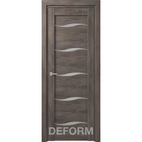 Дверь межкомнатная DEFORM D1 - Дуб шале графит