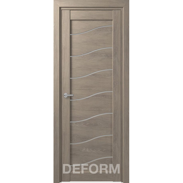 Дверь межкомнатная DEFORM D2 - Дуб шале седой