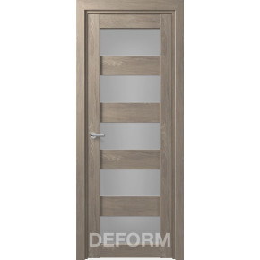 Дверь межкомнатная DEFORM D12 - Дуб шале седой