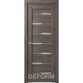 Дверь межкомнатная DEFORM D4 - Дуб шале графит