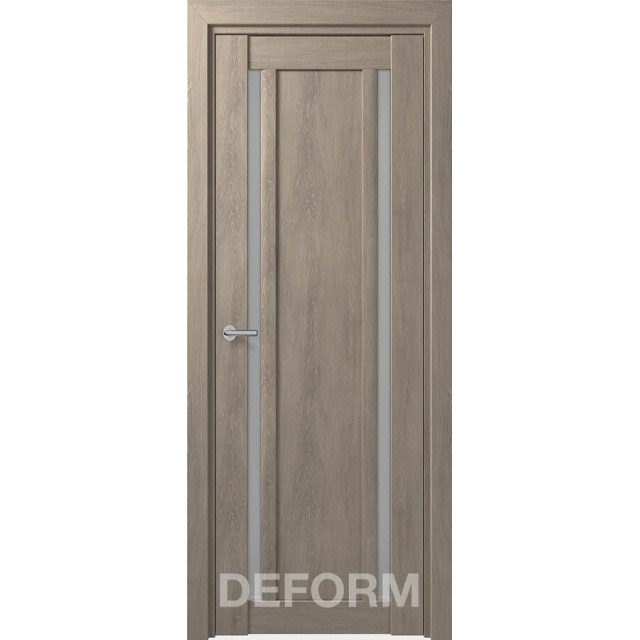 Дверь межкомнатная DEFORM D13 - Дуб шале седой