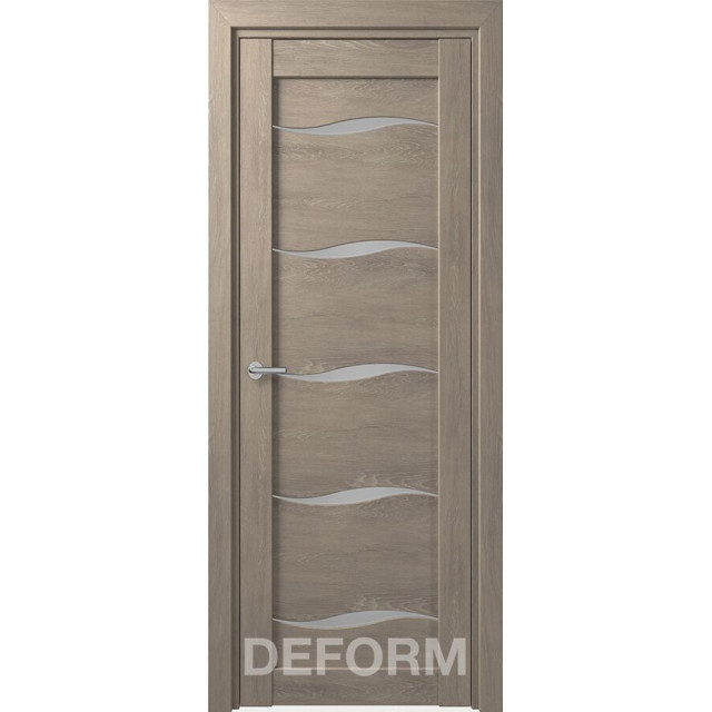 Дверь межкомнатная DEFORM D1 - Дуб шале седой