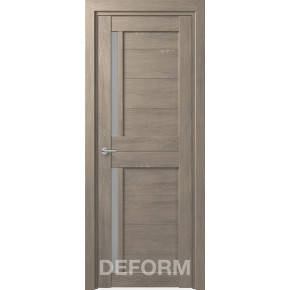 Дверь межкомнатная DEFORM D17 - Дуб шале седой