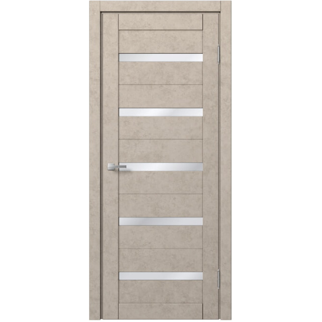 Межкомнатная дверь экошпон Доминика 100 - Бетон бежевый