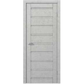 Межкомнатная дверь экошпон Доминика 103 - Бетон белый