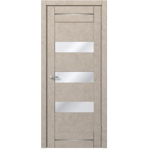 Межкомнатная дверь экошпон Доминика 104 - Бетон бежевый