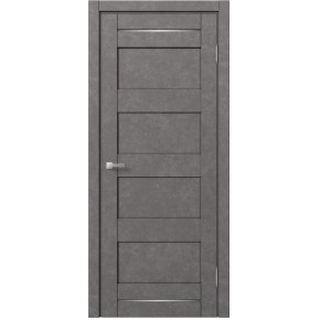 Межкомнатная дверь экошпон Доминика 105 - Бетон серый