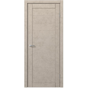 Межкомнатная дверь экошпон Доминика 109 - Бетон бежевый