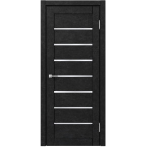 Межкомнатная дверь экошпон Доминика 113 - Бетон антрацит