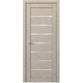 Межкомнатная дверь экошпон Доминика 113 - Бетон бежевый