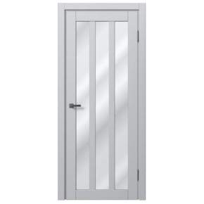 Межкомнатная дверь экошпон Доминика 403 - Soft Айс грей
