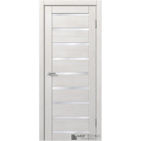 Межкомнатная дверь экошпон Доминика 102 - Дуб Шале снежный