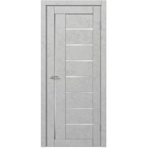 Межкомнатная дверь экошпон Доминика 521 - Бетон белый