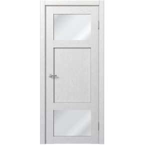 Межкомнатная дверь экошпон Доминика 809 - Дуб Аляска белый