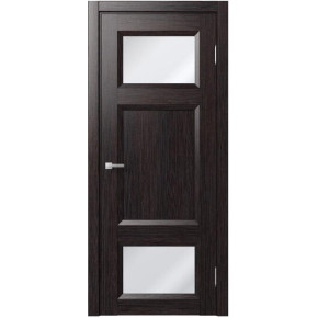 Межкомнатная дверь экошпон Доминика 849 - Орех темный