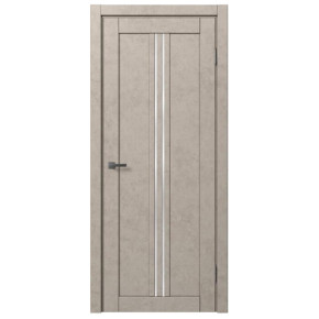 Межкомнатная дверь экошпон Доминика 432 - Бетон бежевый