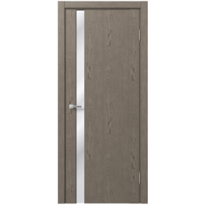 Межкомнатная дверь экошпон Доминика 225 - Дуб каменно-серый