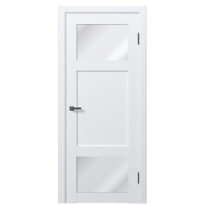 Межкомнатная дверь экошпон Доминика 809 - Soft белый