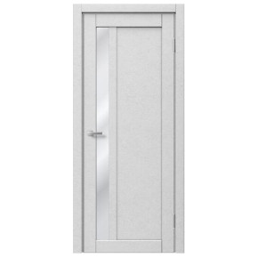Межкомнатная дверь экошпон Доминика 430 - Бетон ультра белый