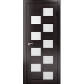 Межкомнатная дверь экошпон Доминика 407 - Орех темный