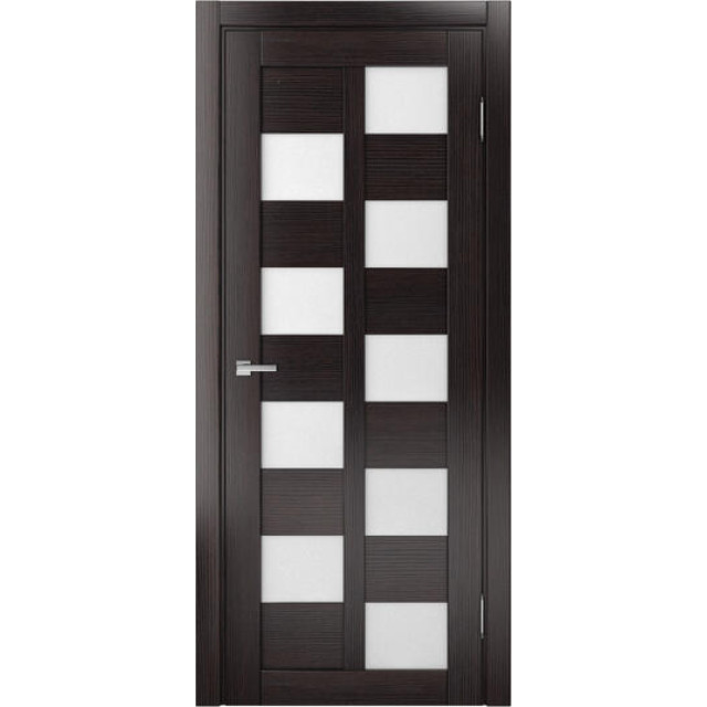 Межкомнатная дверь экошпон Доминика 407 - Орех темный