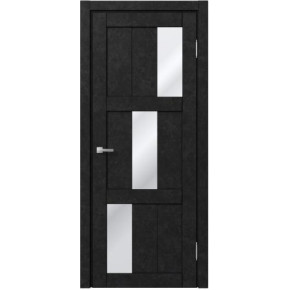 Межкомнатная дверь экошпон Доминика 310 - Бетон антрацит