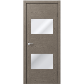 Межкомнатная дверь экошпон Доминика 221 - Дуб каменно-серый