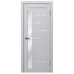 Межкомнатная дверь экошпон Доминика 425 - Soft Айс грей