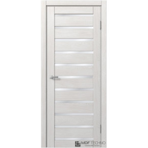 Межкомнатная дверь экошпон Доминика 107 - Дуб Шале снежный