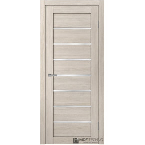Межкомнатная дверь экошпон Доминика 113 - Лиственница кремовая