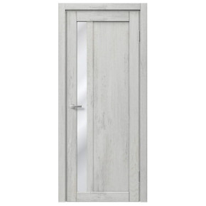 Межкомнатная дверь экошпон Доминика 430 - TRAVIS белый