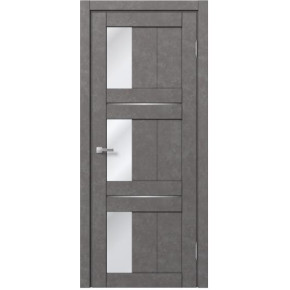 Межкомнатная дверь экошпон Доминика 306 - Бетон серый