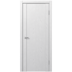 Межкомнатная дверь экошпон Доминика 220 - Дуб Аляска белый