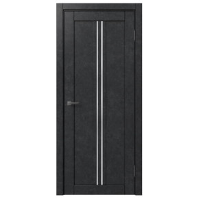 Межкомнатная дверь экошпон Доминика 432 - Бетон антрацит