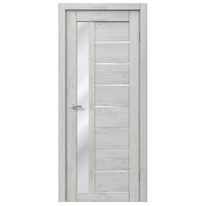 Межкомнатная дверь экошпон Доминика 425 - TRAVIS белый
