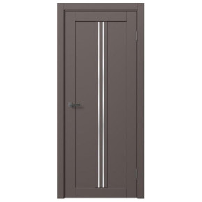 Межкомнатная дверь экошпон Доминика 432 - Soft серый