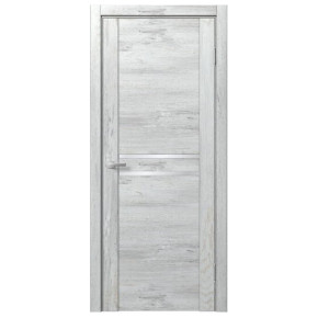 Межкомнатная дверь экошпон Доминика 234 - TRAVIS белый