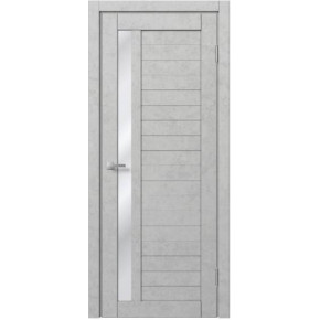 Межкомнатная дверь экошпон Доминика 421 - Бетон белый