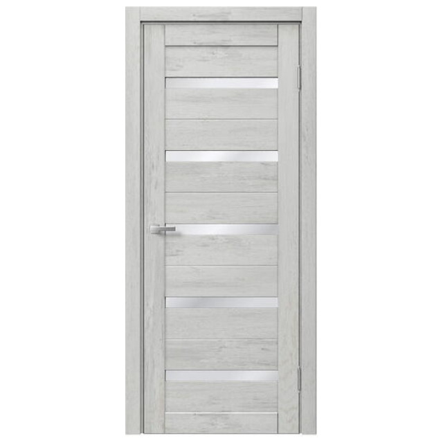Межкомнатная дверь экошпон Доминика 100 - TRAVIS белый
