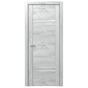 Межкомнатная дверь экошпон Доминика 235 - TRAVIS белый